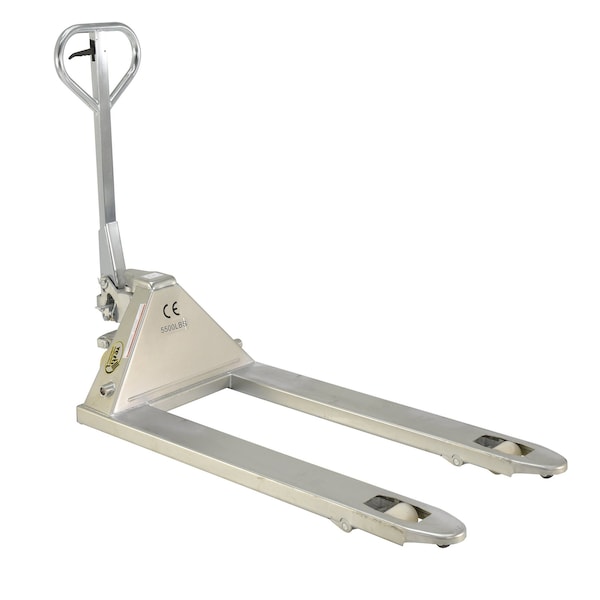 Vestil ZINC COATED PALLET TRUCK 5.5K 27X48 PM5-2748-S-Z - main